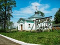 St. George monastery in the Russian town of Meshchovsk Kaluga region. Royalty Free Stock Photo